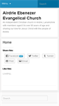 Mobile Screenshot of airdrieebenezer.com