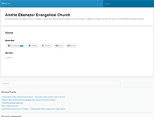 Tablet Screenshot of airdrieebenezer.com
